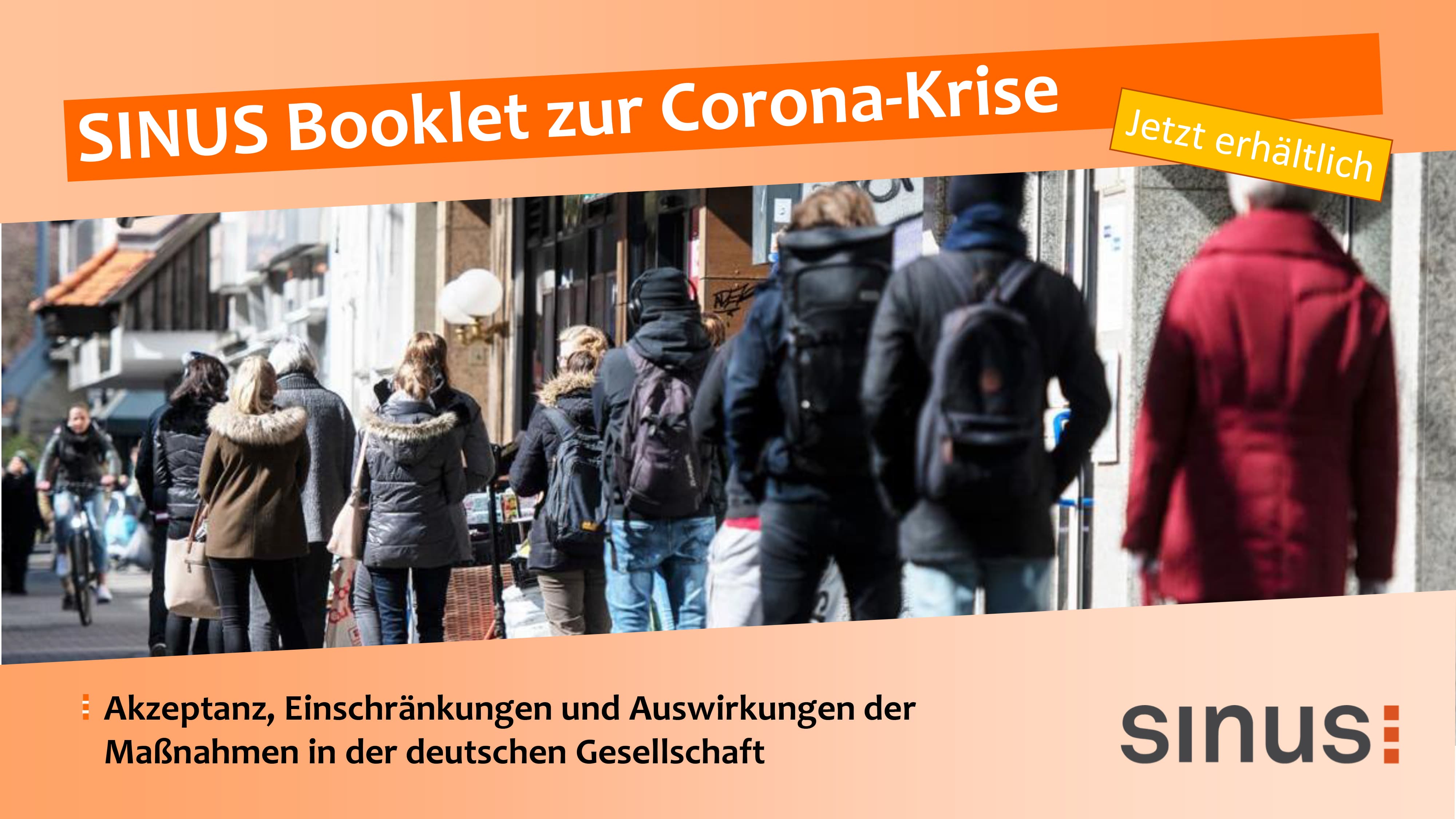 Neues SINUS-Booklet zur Corona-Krise