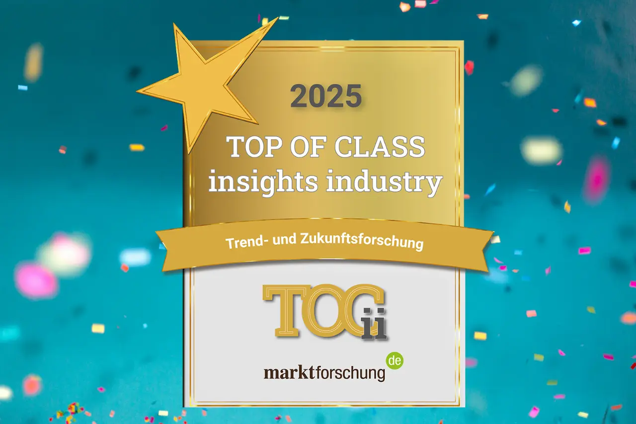 SINUS-Institut mit TOCii-Award für Trend- und Zukunftsforschung ausgezeichnet - Kostenloses Webinar am 09.04.